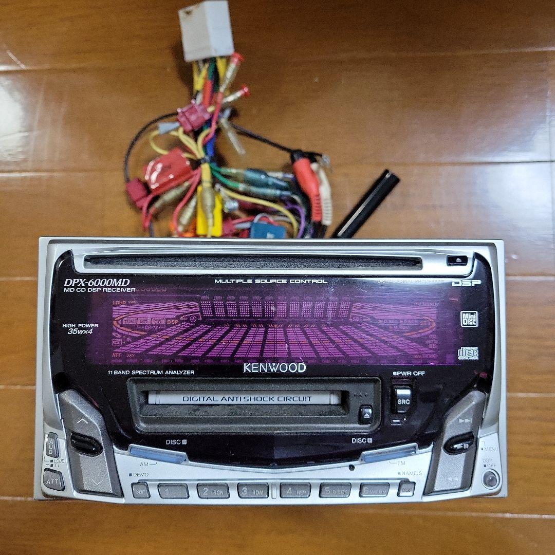 KENWOOD DPX-6000MD CD/MD デッキ SUBARU14P
