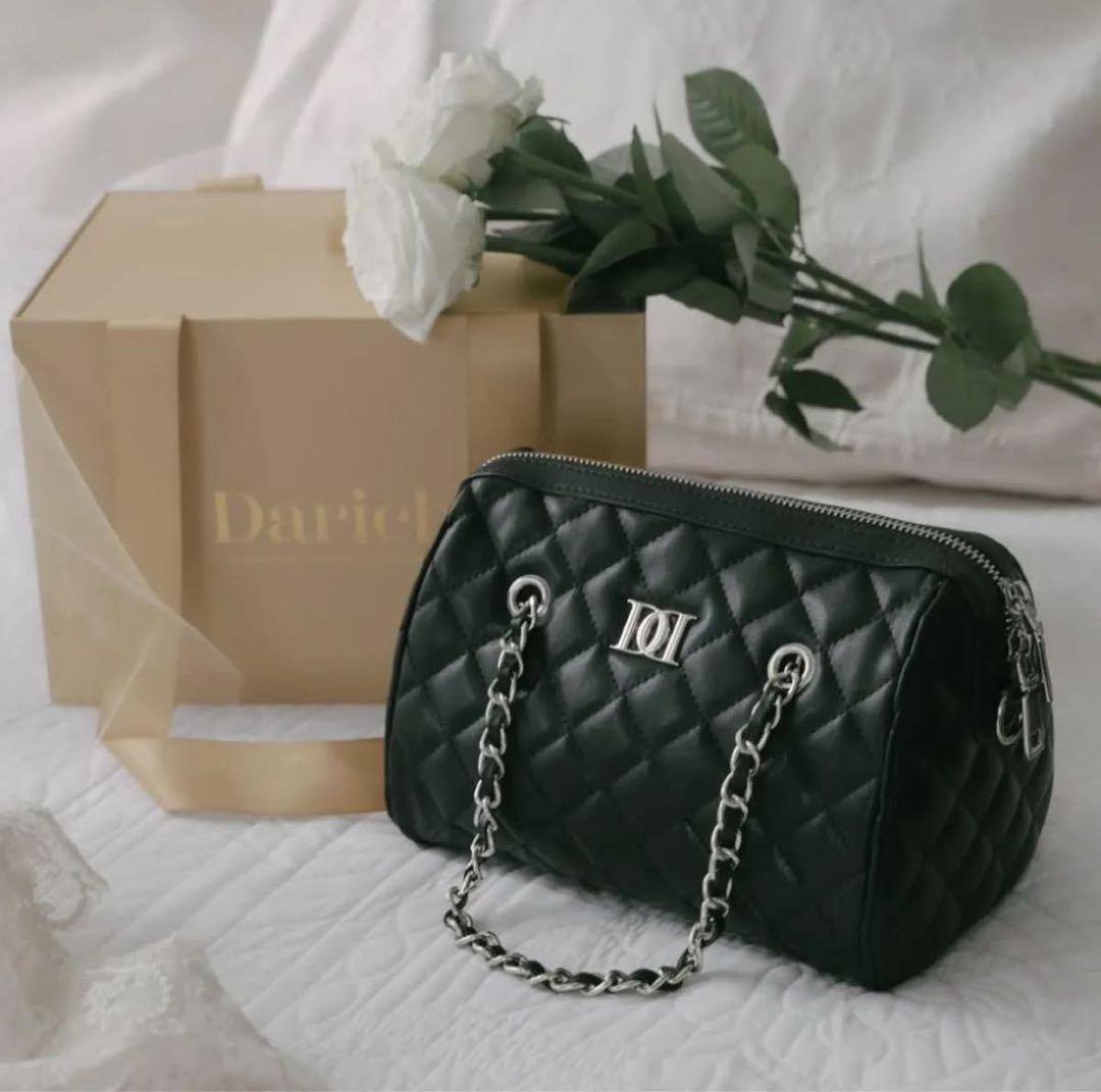 Darich キルティングミニボストンバッグ