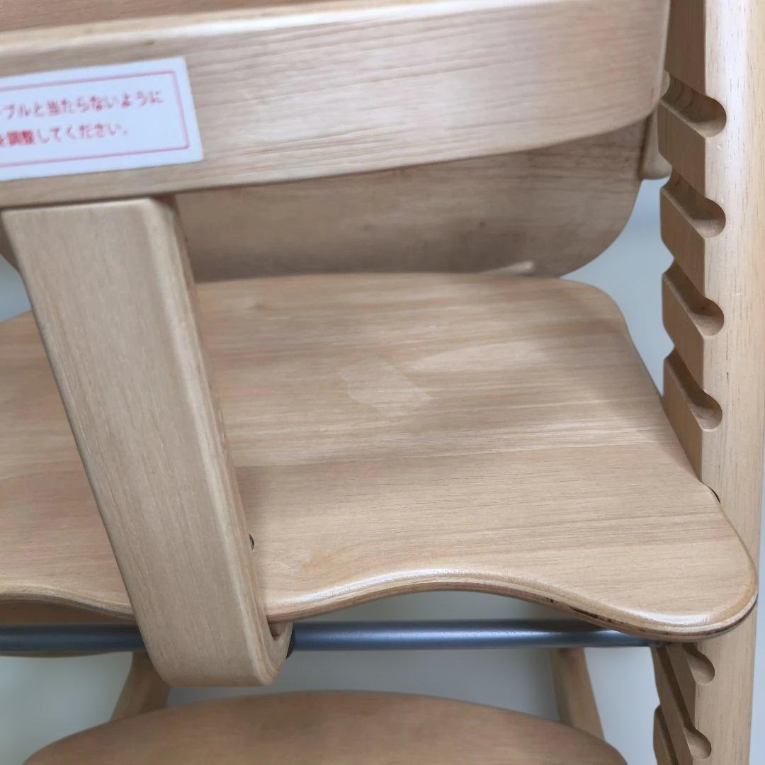 【美品】大和屋 すくすくチェアスリムプラス テーブル＆ガード付