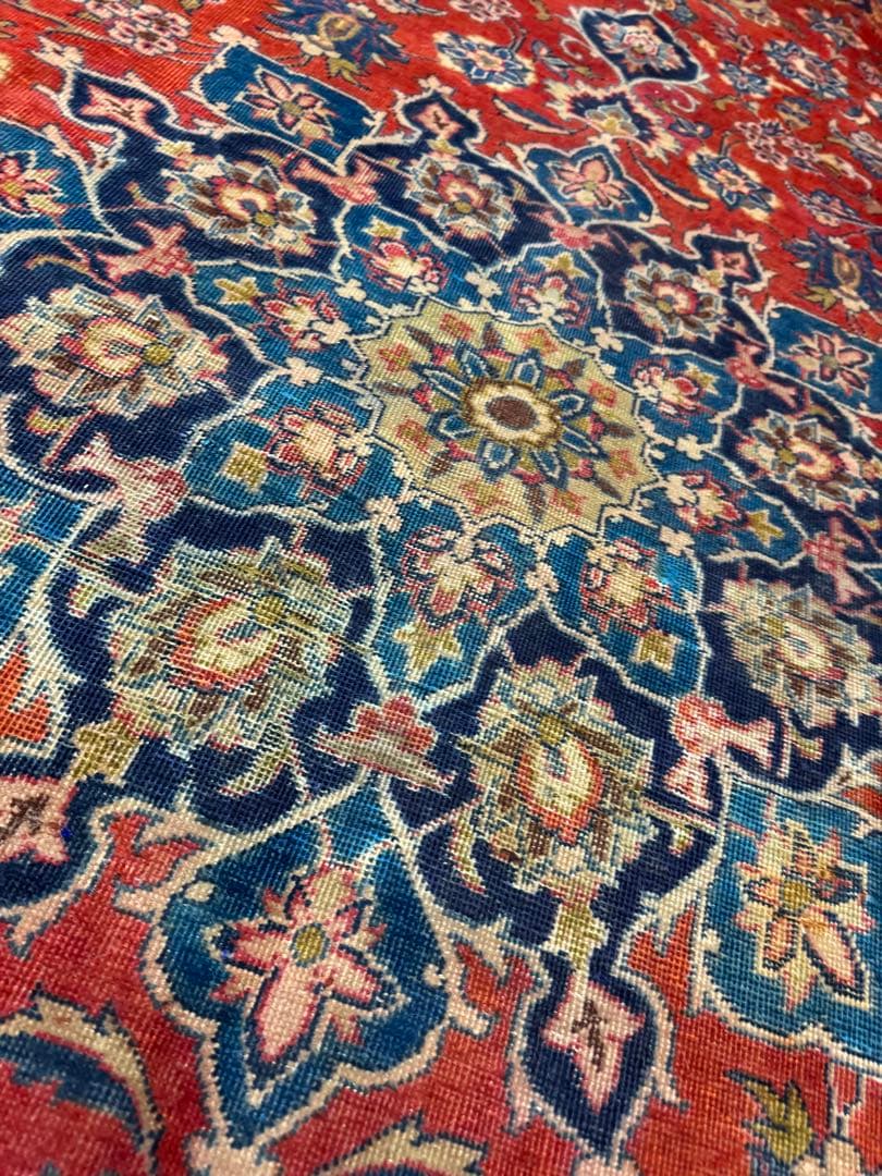 ペルシャ アンティーク 手作り マシュハド 絨毯