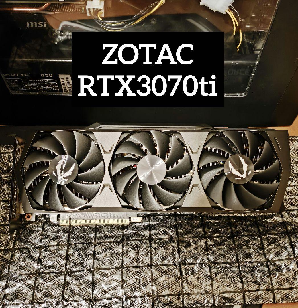 グラフィックボード・グラボ・ビデオカード ZOTAC RTX3070ti