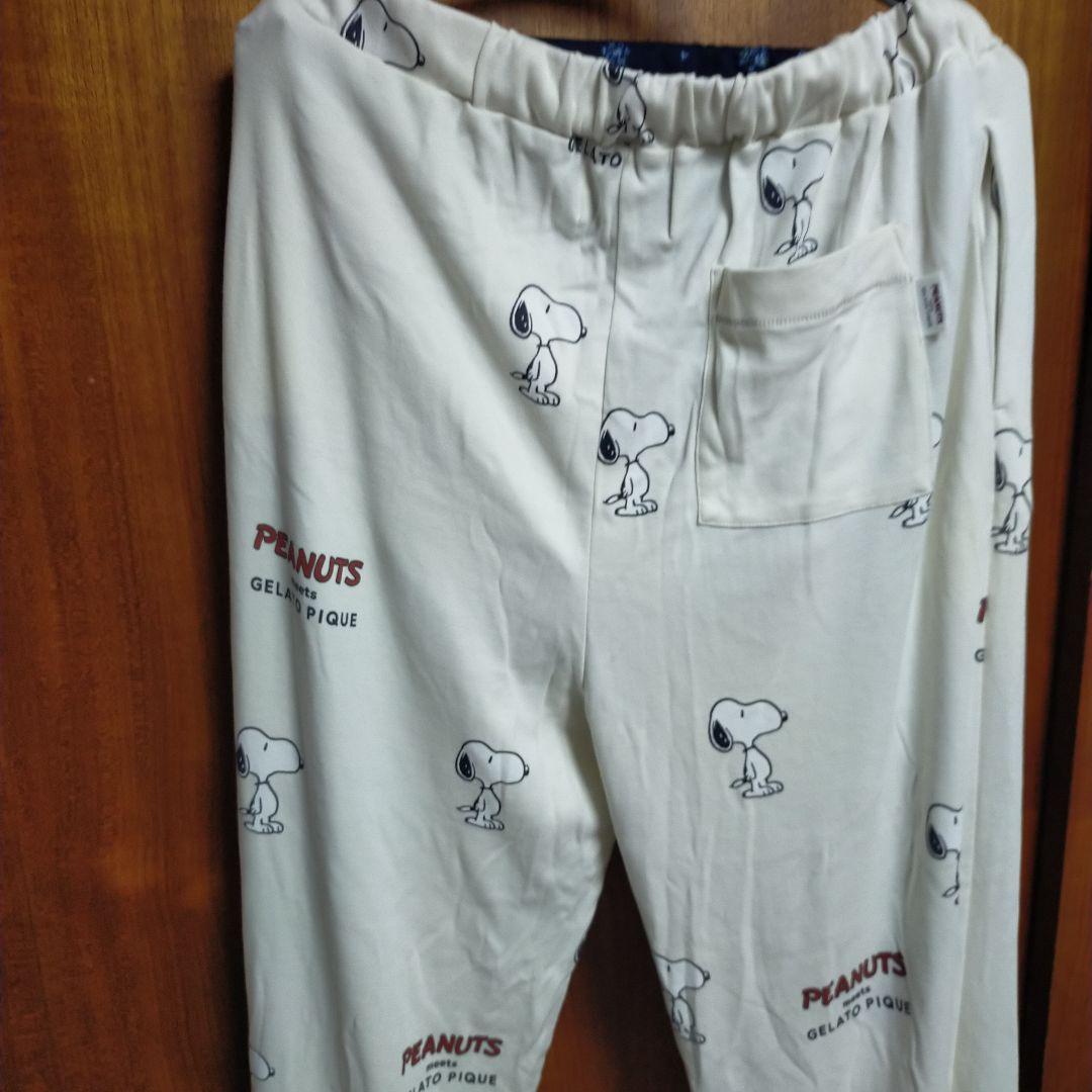 八咫烏！ジェラート ピケ　レディース スヌーピー柄　パジャマ上下