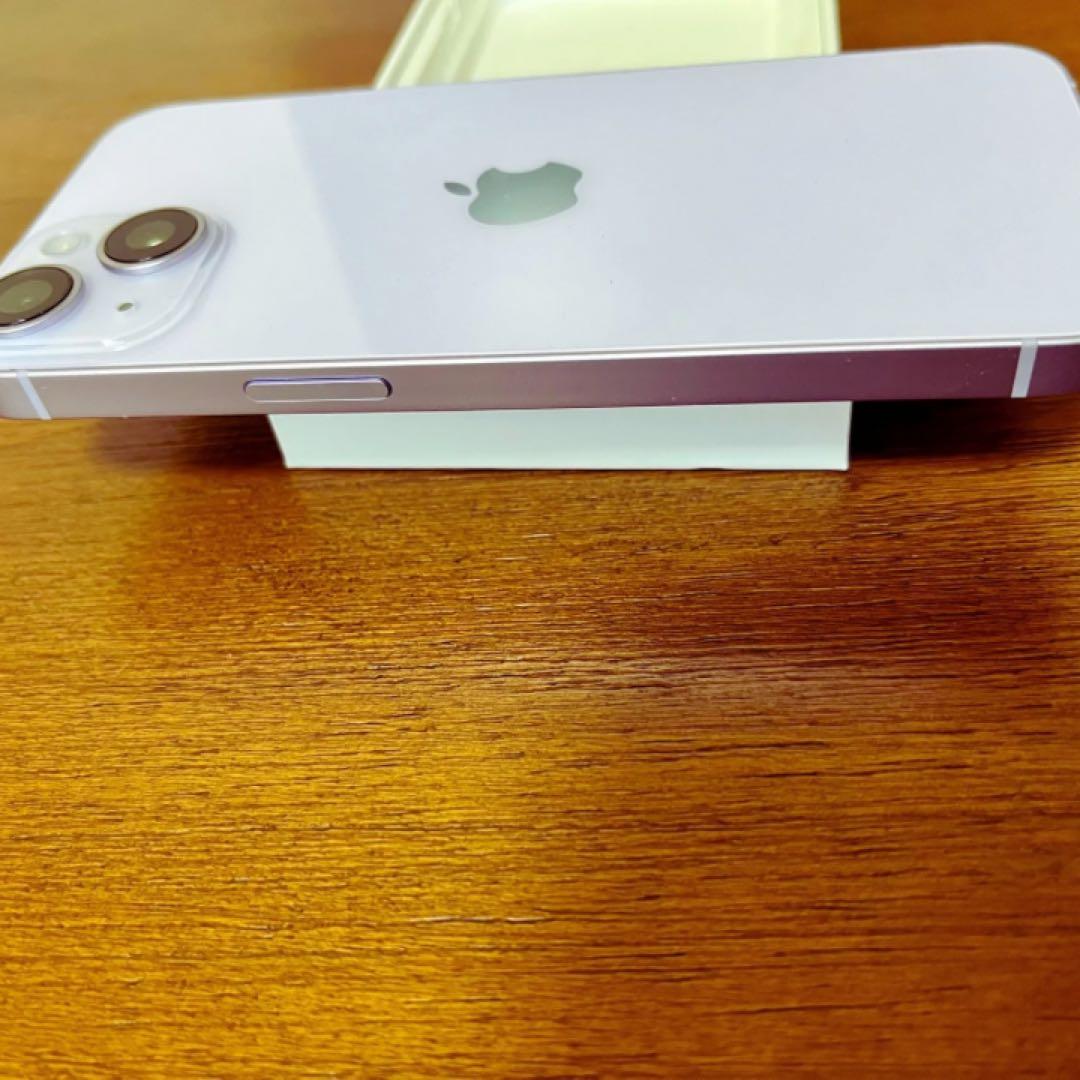 【美品】iPhone14 128GB パープル【SIMフリー】