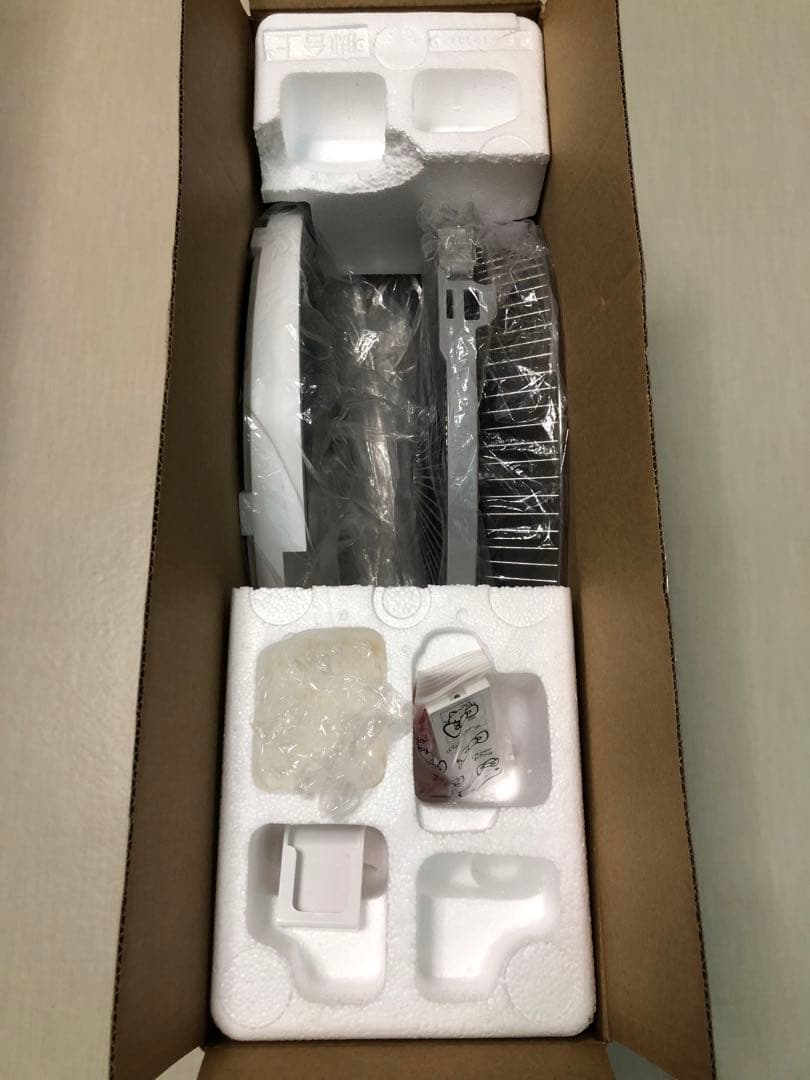 YAMAZEN 山善 リビング扇風機 30cm タッチストップセンサー搭載 白