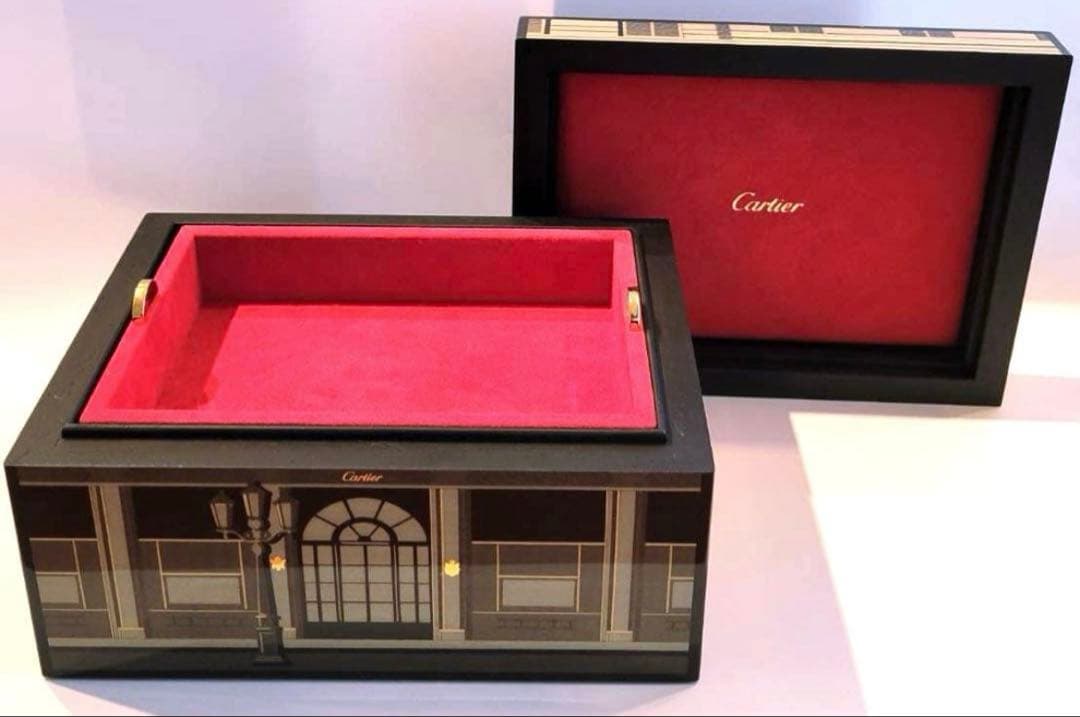 Cartier カルティエ ジュエリーボックス 小物入れ 2段