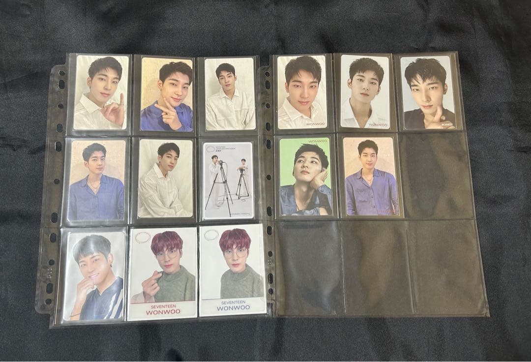 まとめ売り　ウォヌ　トレカ　24H CARAT盤 HMV アルバム　特典　セブチ