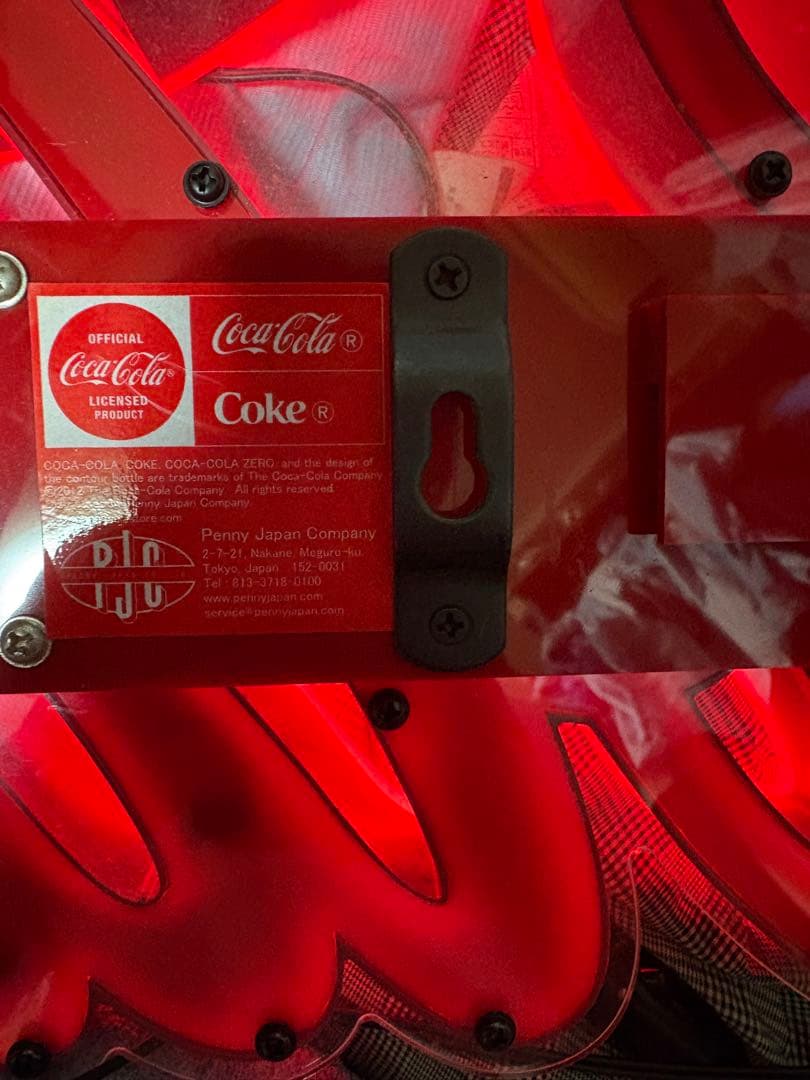 Coca-Cola ネオン看板 Noah。