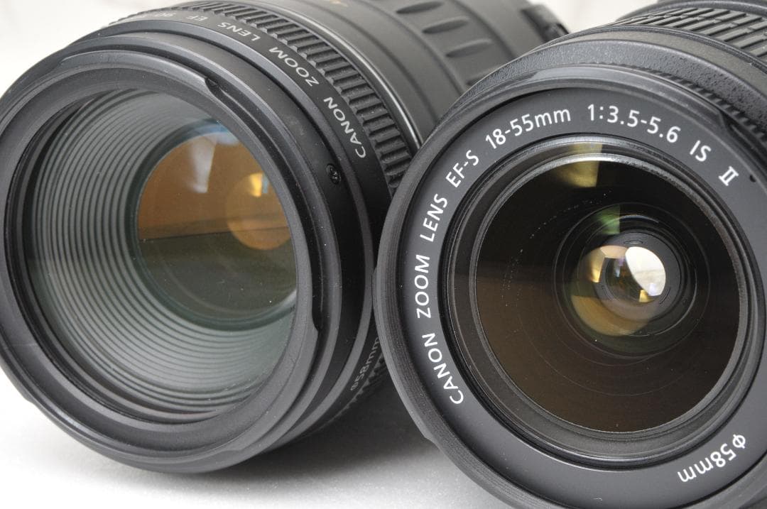 Canon EOS Kiss X5⭐️ダブルレンズ スマホ転送 キヤノン 望遠