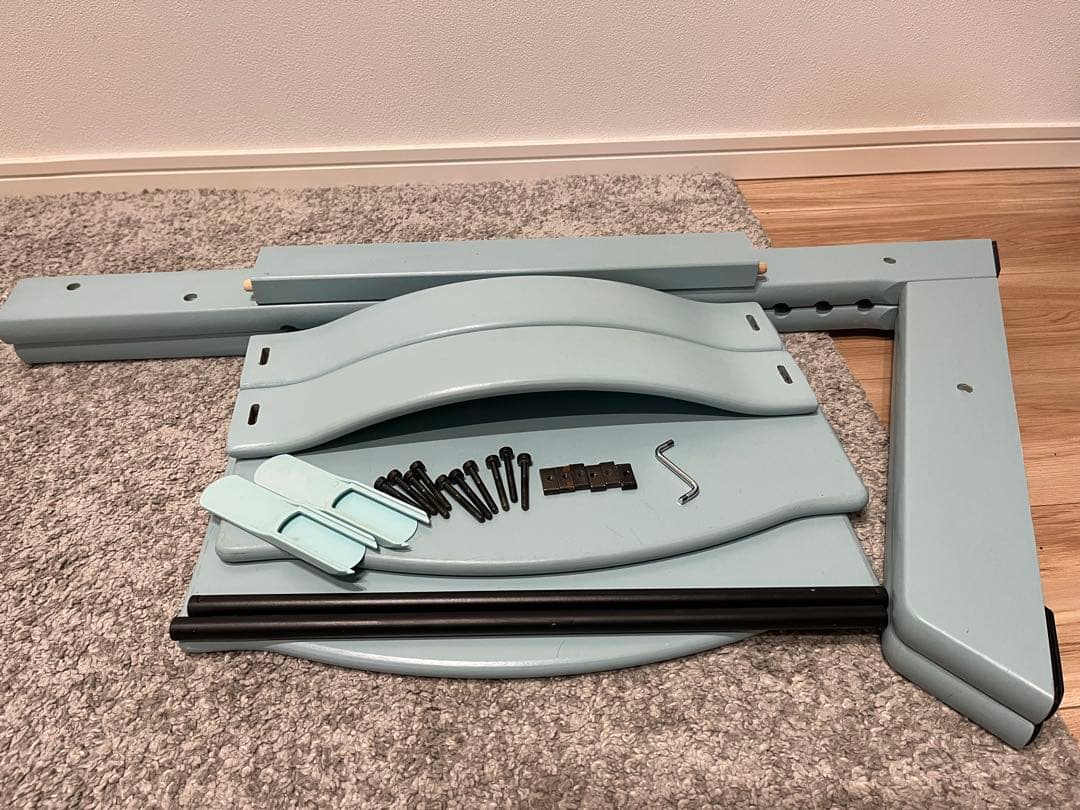 STOKKE ストッケ トリップトラップ アクアブルー 転倒防止付 廃盤色 希少