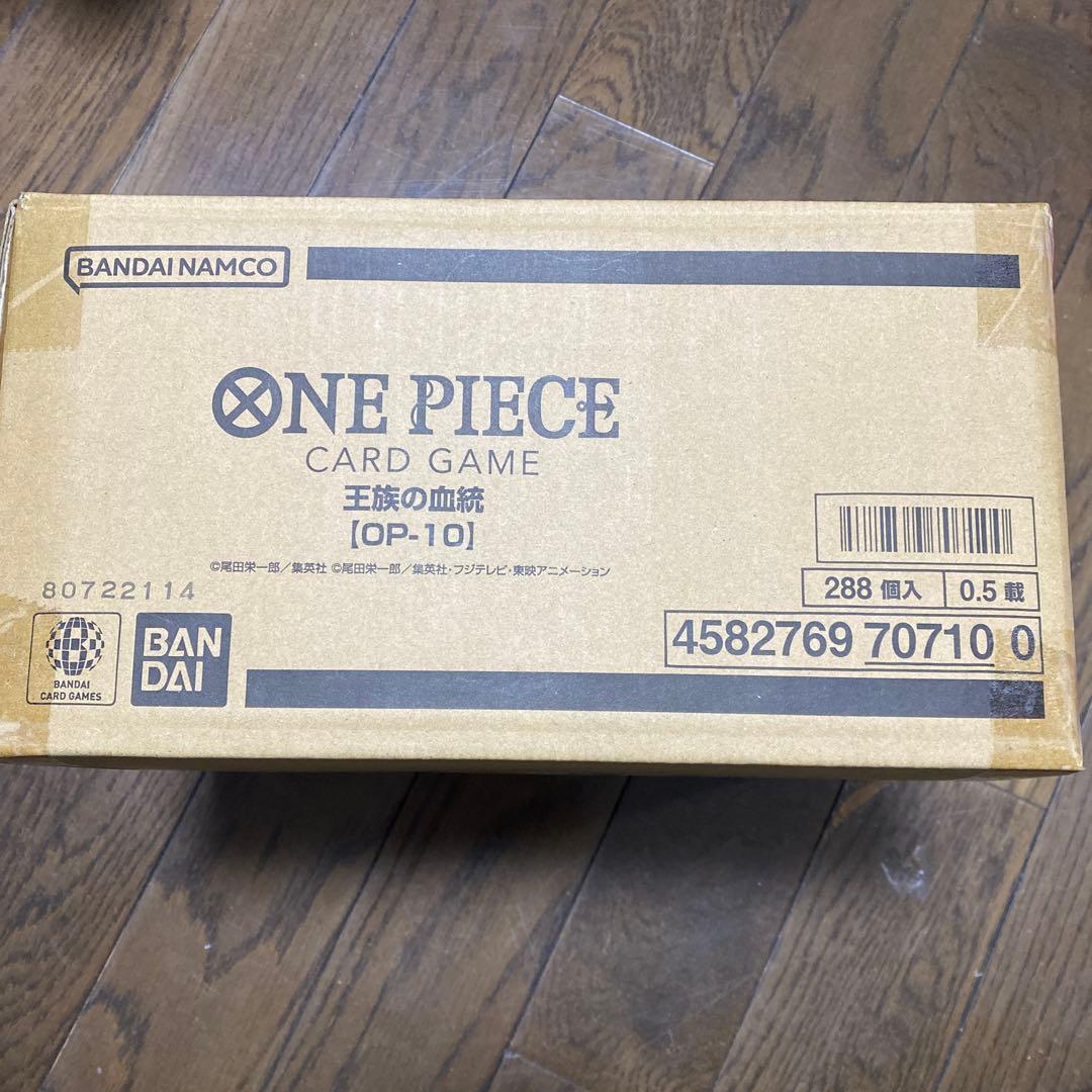 新品ワンピース カードゲーム 王族の血統１カートン12BOX