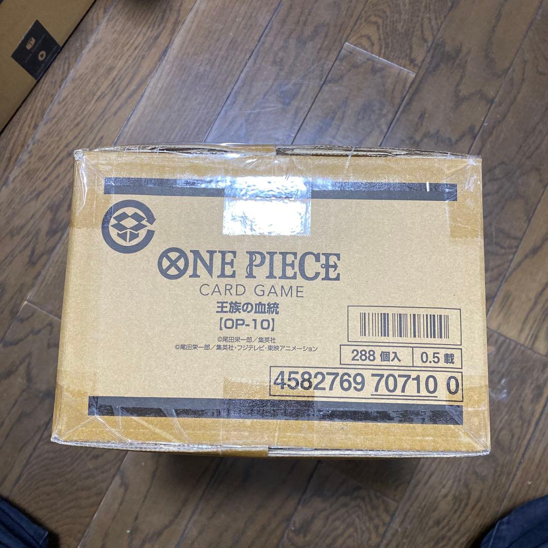 新品ワンピース カードゲーム 王族の血統１カートン12BOX