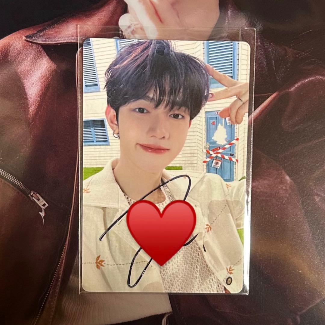 ZEROBASEONE ジャンハオ ZB1 F賞 直筆サイン入り トレカ