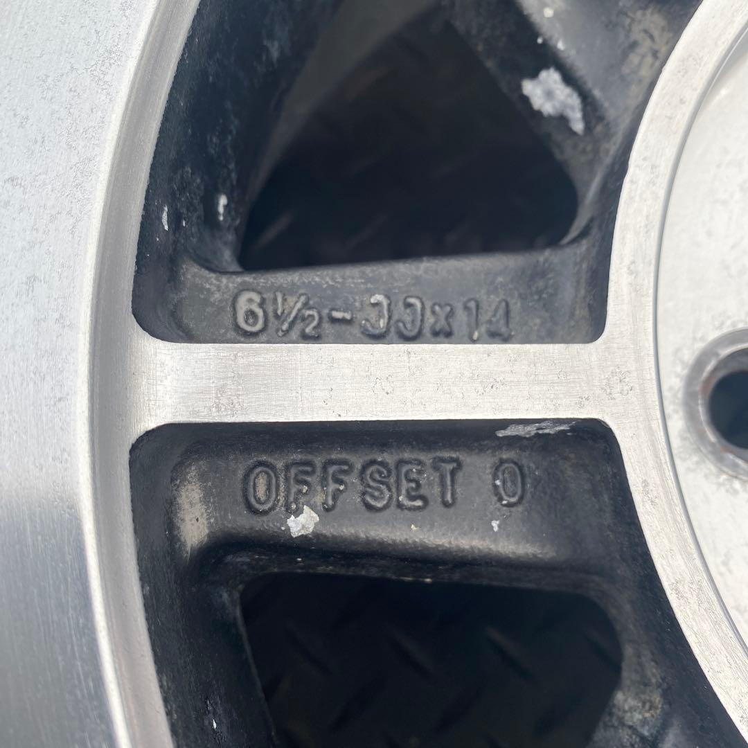 ハヤシレーシング アルミホイール 当時物の深リム