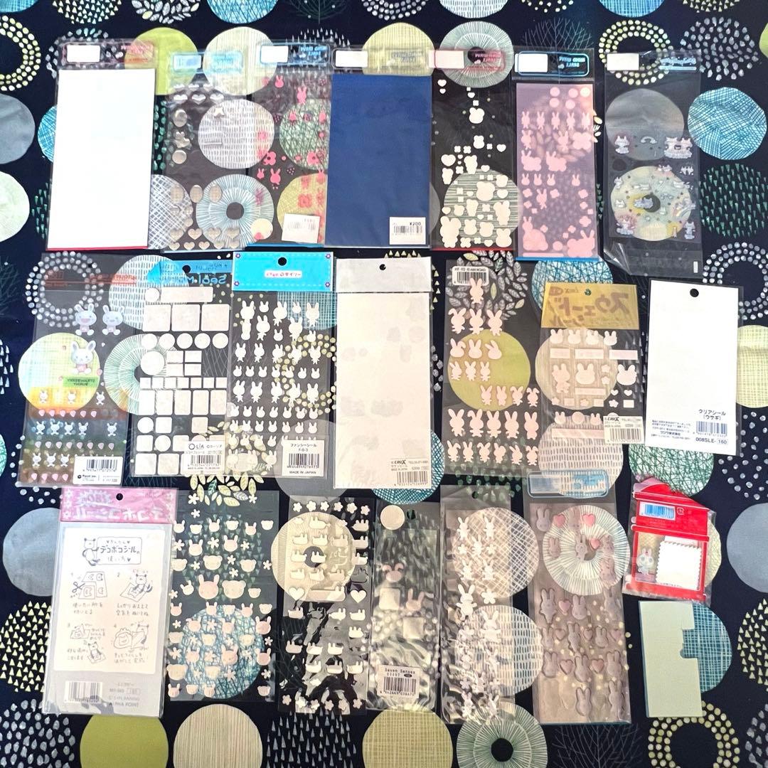 うさぎ シール MIND WAVE SEALS ステッカー セット 平成レトロ