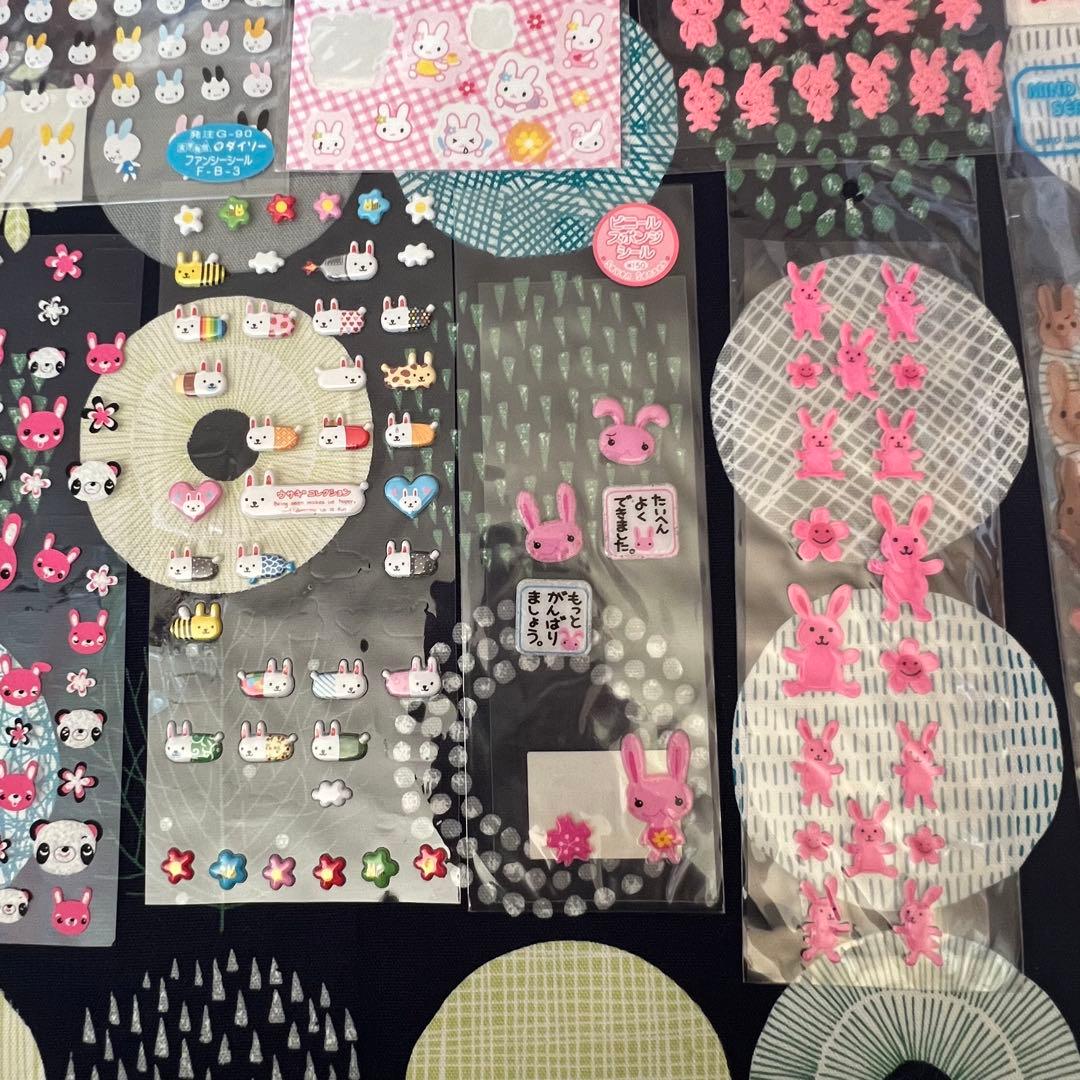 うさぎ シール MIND WAVE SEALS ステッカー セット 平成レトロ