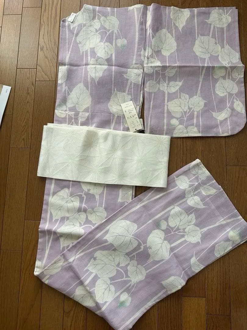 古今 浴衣・帯セット【新品未使用タグ付】