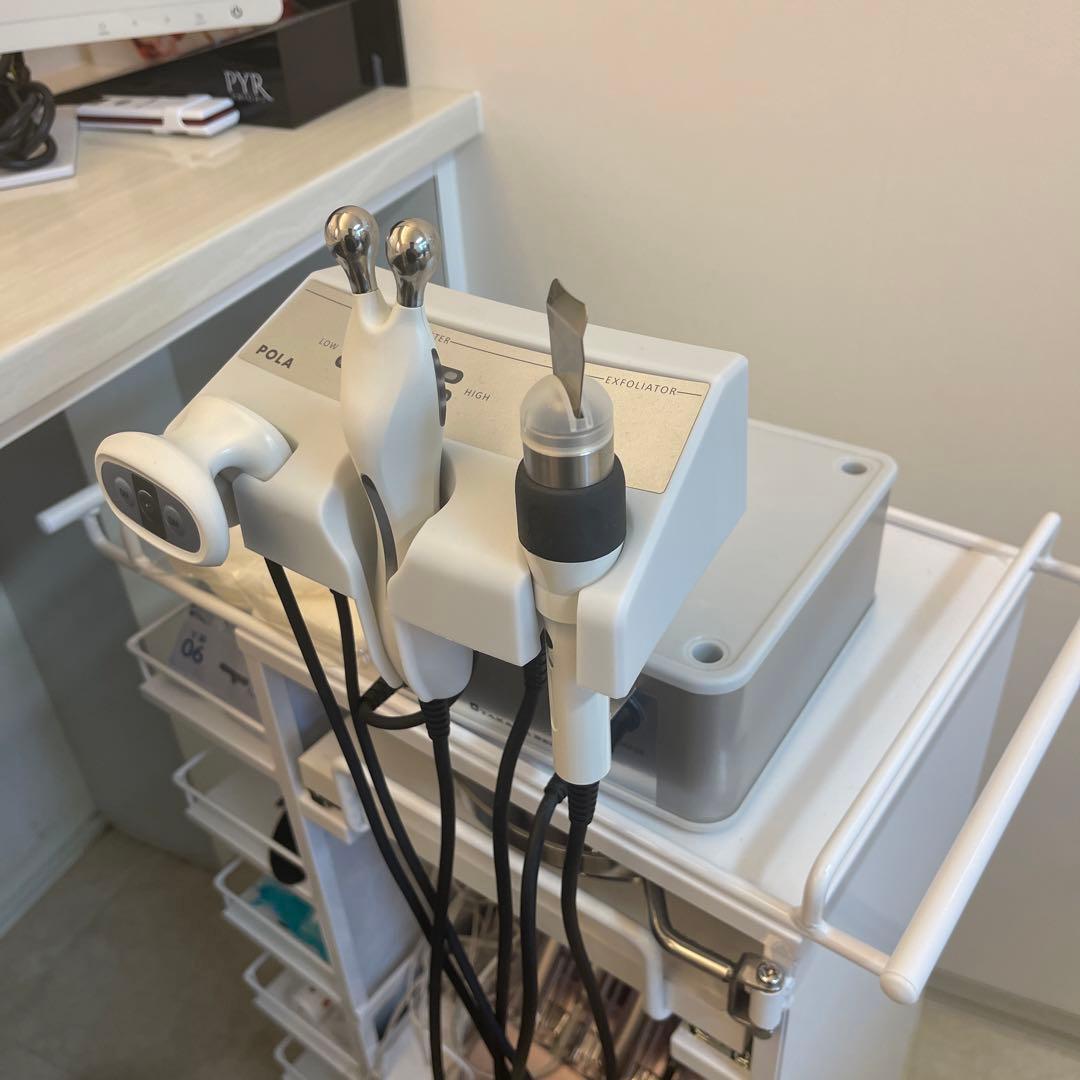 POLA 美顔器 超音波・イオン導入