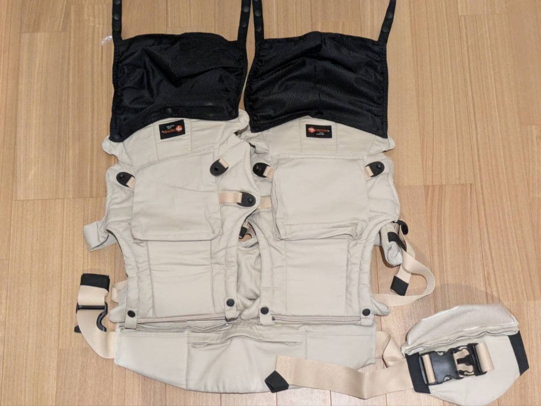 【superman】napnapベビーキャリー　ふたご抱っこひも