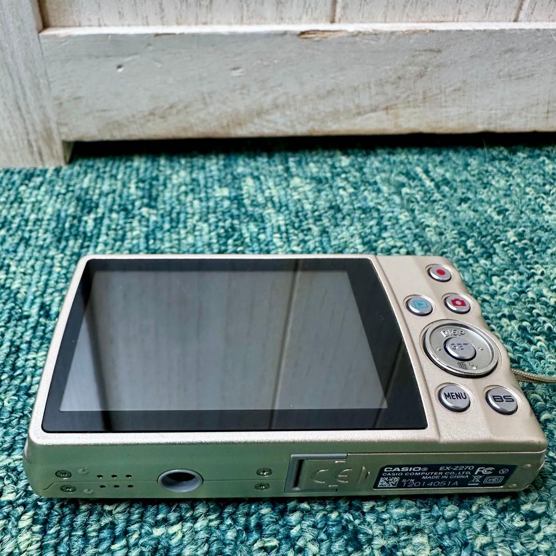 CASIO EXILIM カシオ コンパクトデジタルカメラ EX-Z270