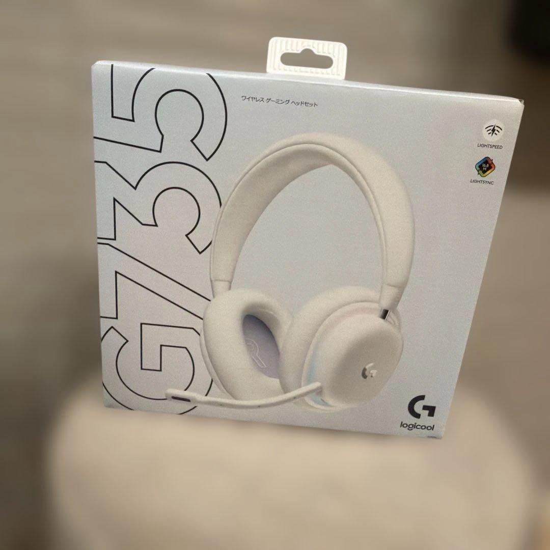 Logitech G735 ゲーミングヘッドセット ホワイト