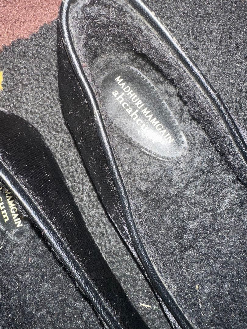 ムチャチャ-あちゃちゅむの ファー付きパンプス 39