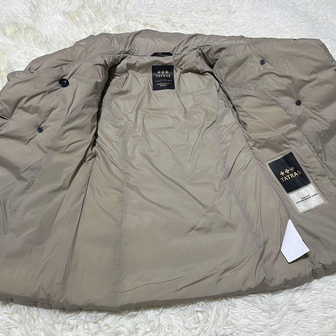 【Taki】タトラス ロレンツァーナ ダウン ベージュ ダブルボタン 01