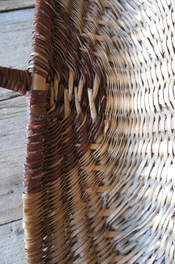 フランスアンティーク　パニエ　バスケット　ブロカント　天然生活　蚤の市