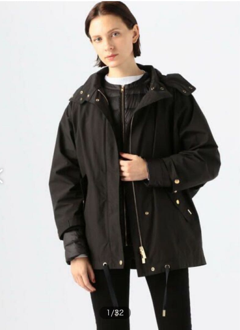 【別注】WOOLRICH×TOMORROWLAND 3-way モッズコート