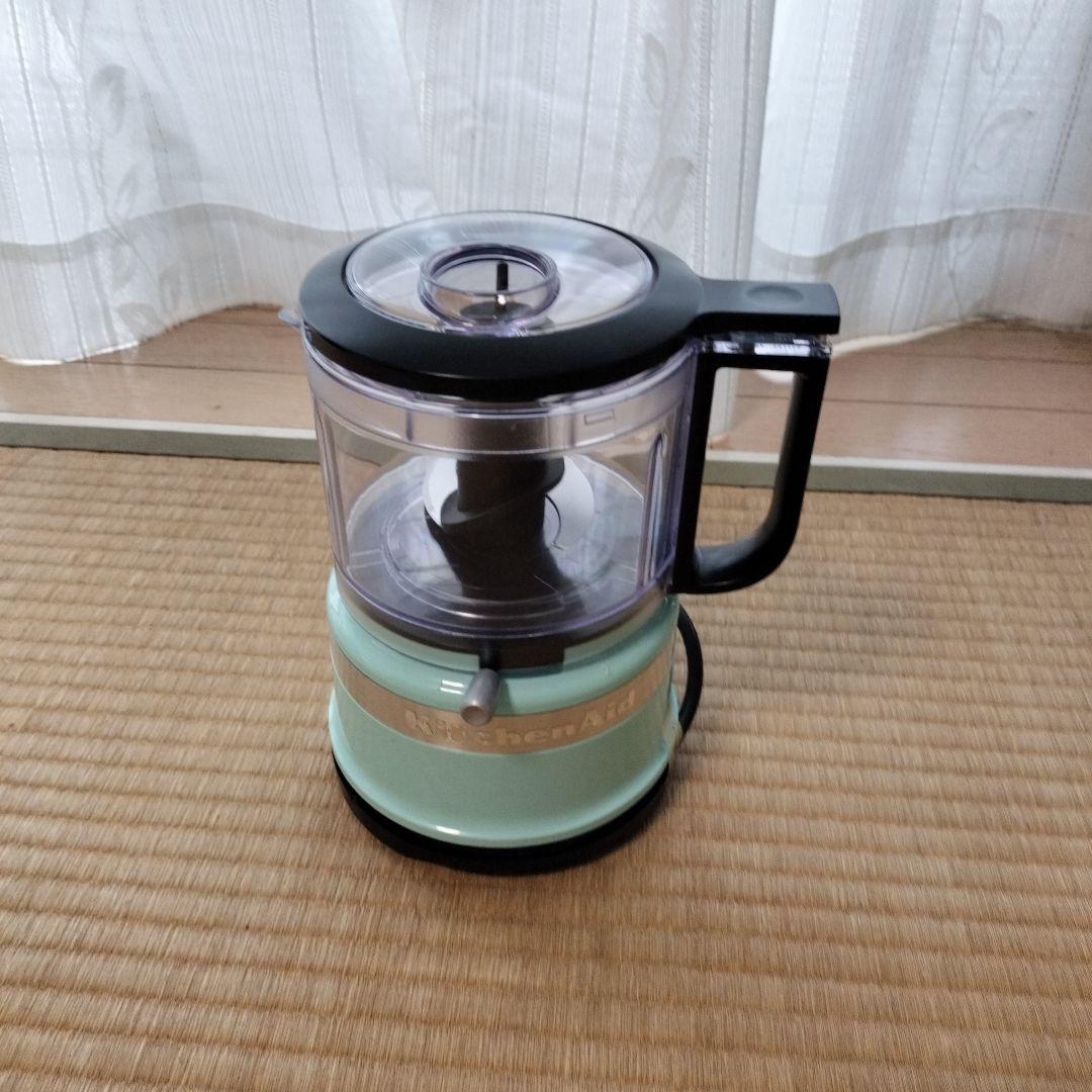 【新品・未使用】KitchenAid フードプロセッサー ミントグリーン