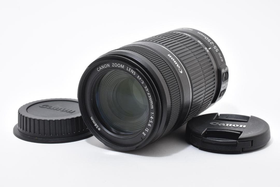 キヤノン ズームレンズ EF-S 55-250mm f4-5.6 IS II