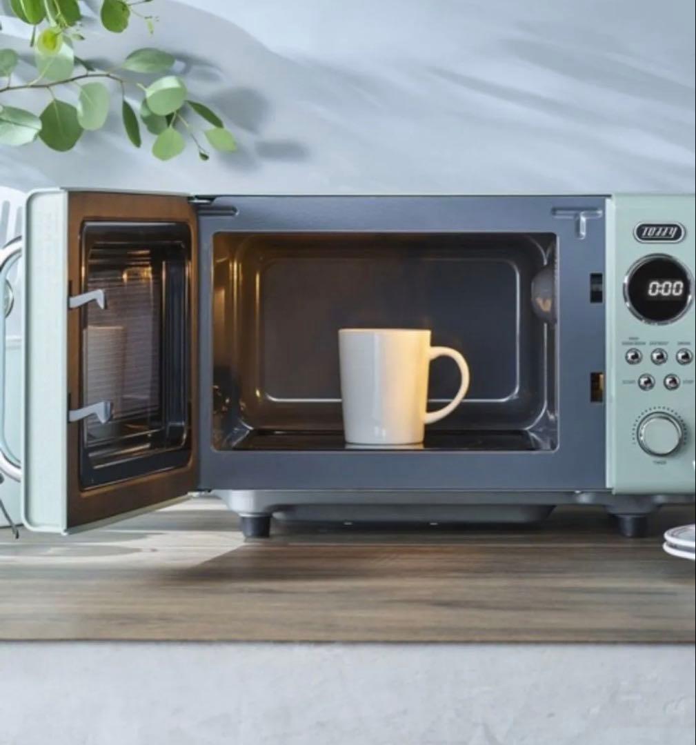 新品【Toffy/トフィー】電子レンジ K-DR3 コンパクト 16L ホワイト