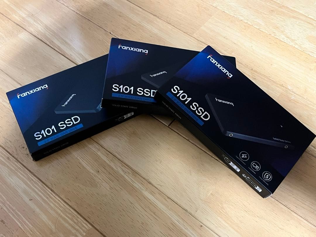 新品　SSD 1TB 512G 256G 3D NAND 搭載モデル