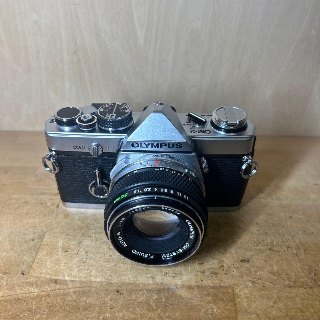 Olympus OM-2 F.Zuiko Auto-S 50 f1.8完動極美品