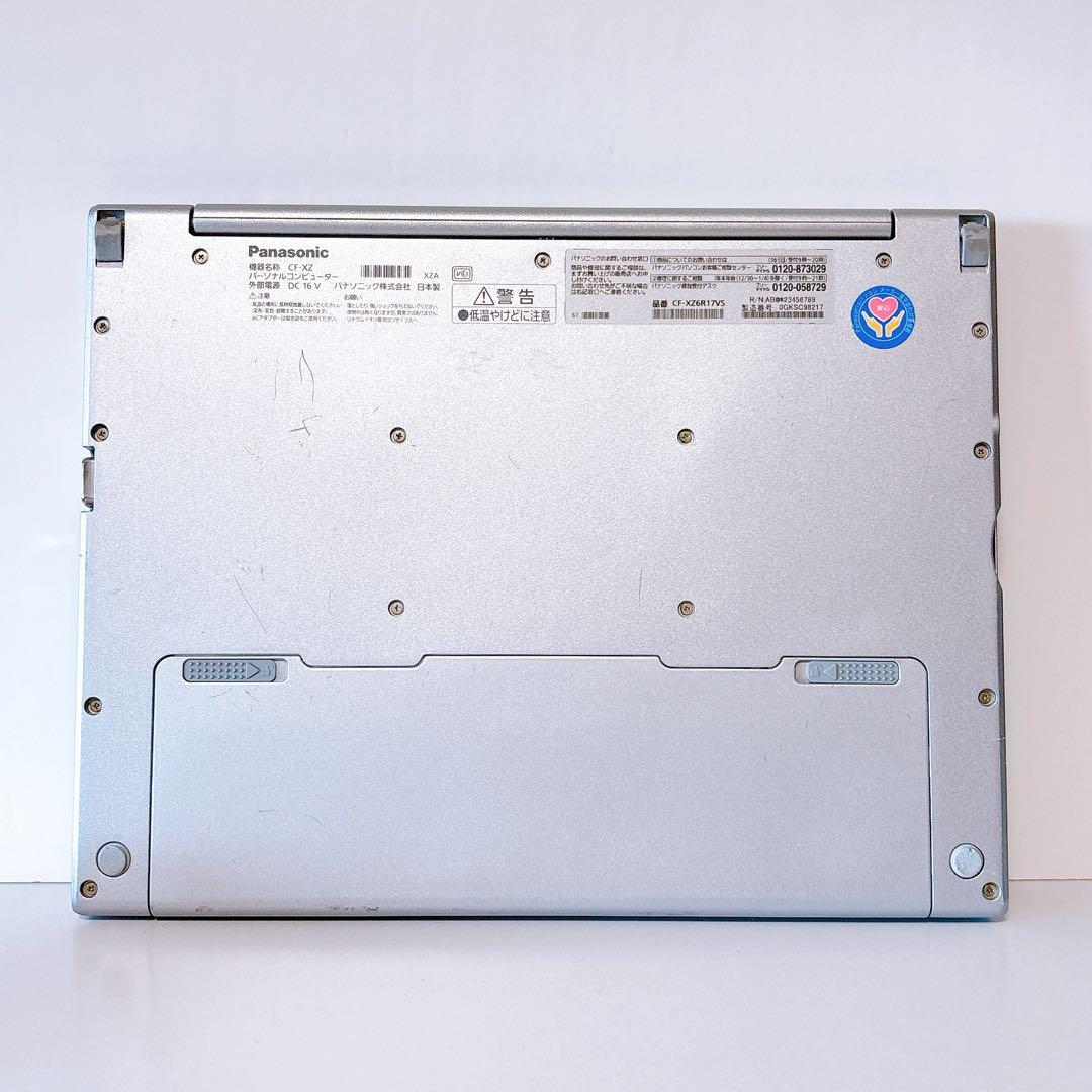 累積1110時間で外装良好✨パナソニックレッツノートCF-XZ6 タブレット