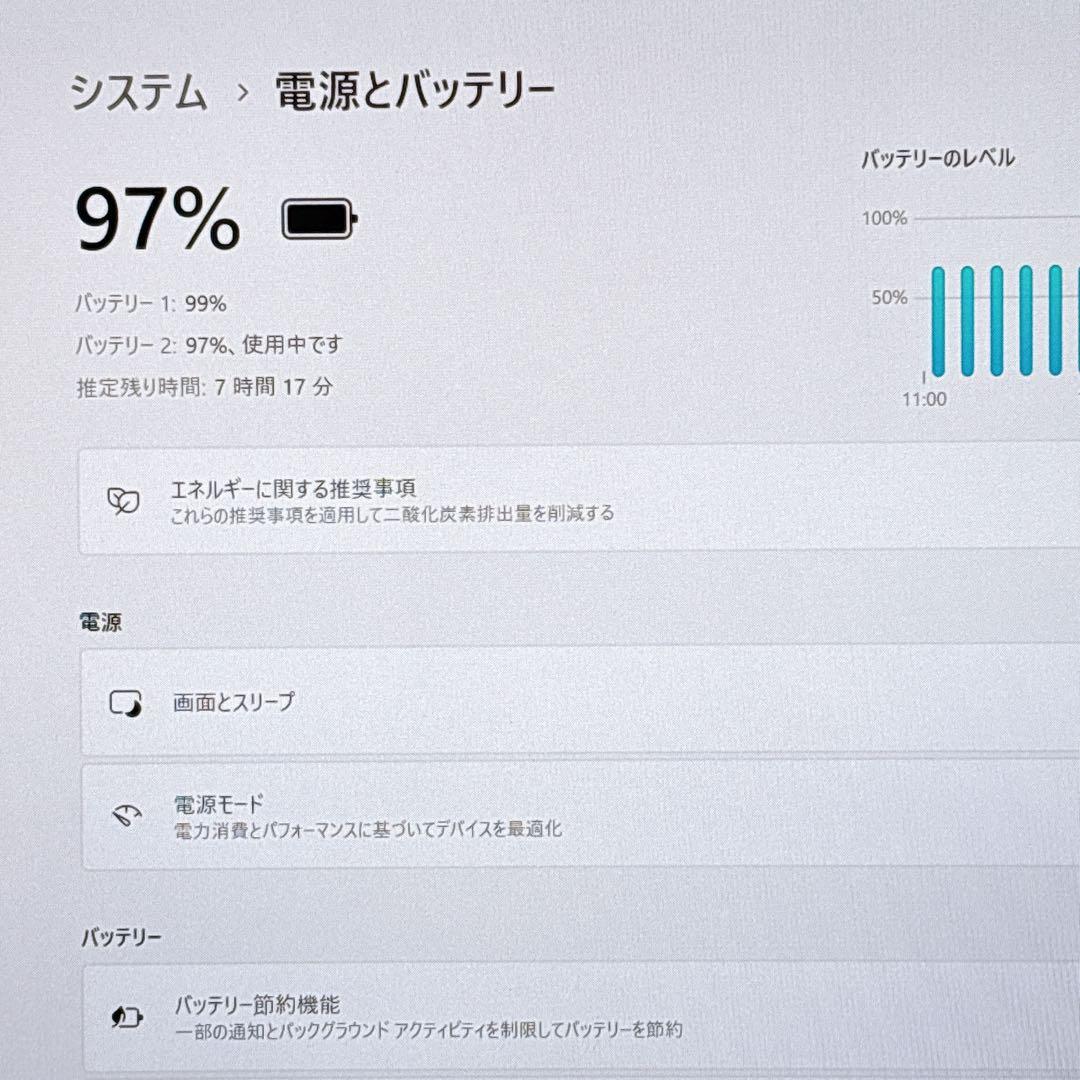 累積1110時間で外装良好✨パナソニックレッツノートCF-XZ6 タブレット