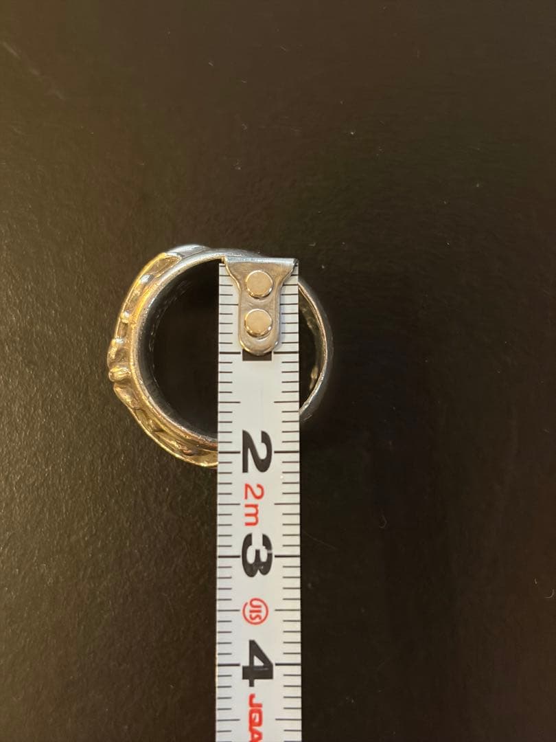 ChromeHeartsクロムハーツ フローラルクロスリングw/1ダイヤ18号