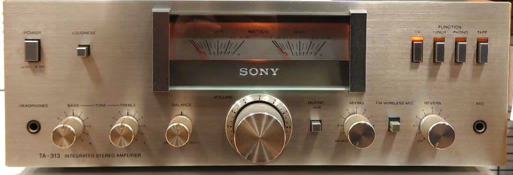 【希少】SONY　TA-313 プリメインアンプ