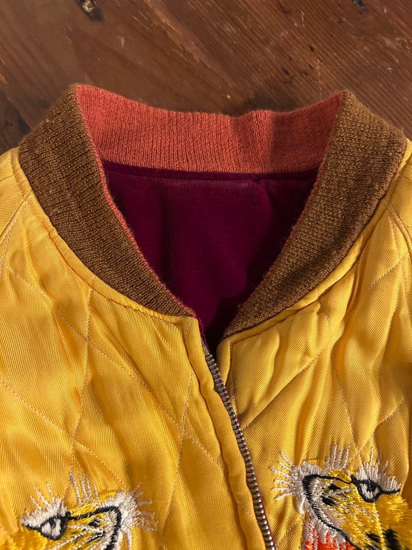 港商　ブルドッグ　スカジャン　サイズM ビンテージ復刻　テーラー東洋