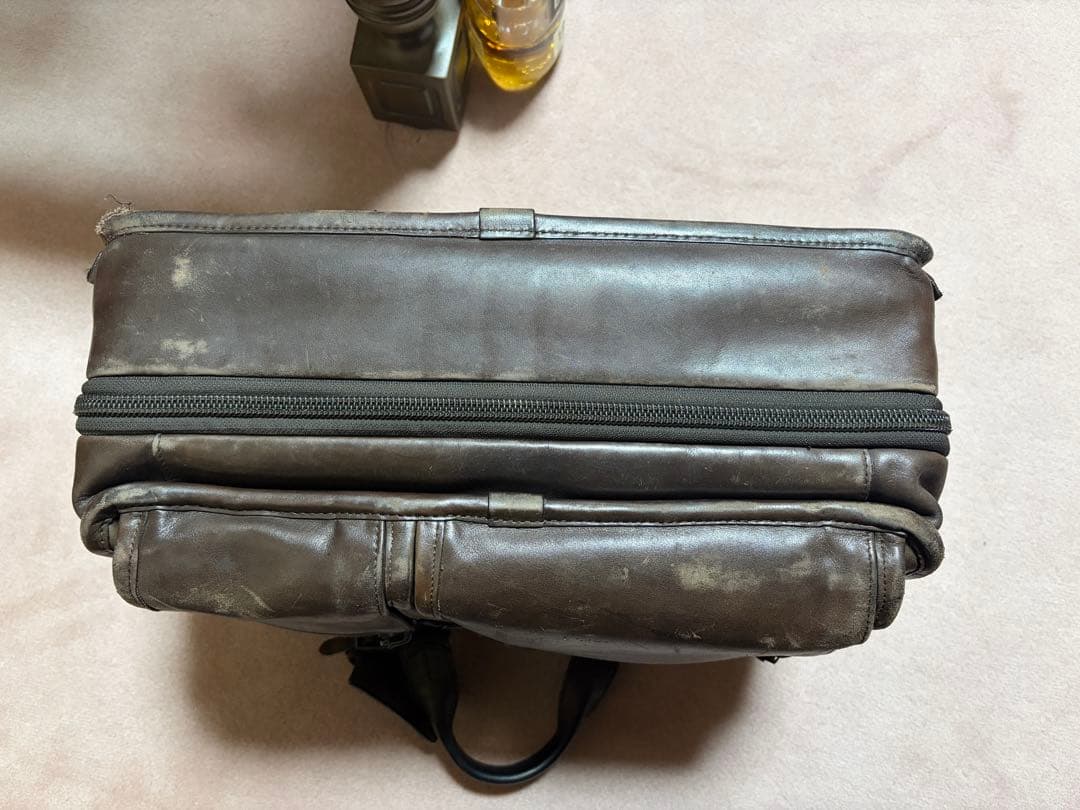 トゥミ TUMI ブリーフケース レザー エクスパンダブル ブラウン