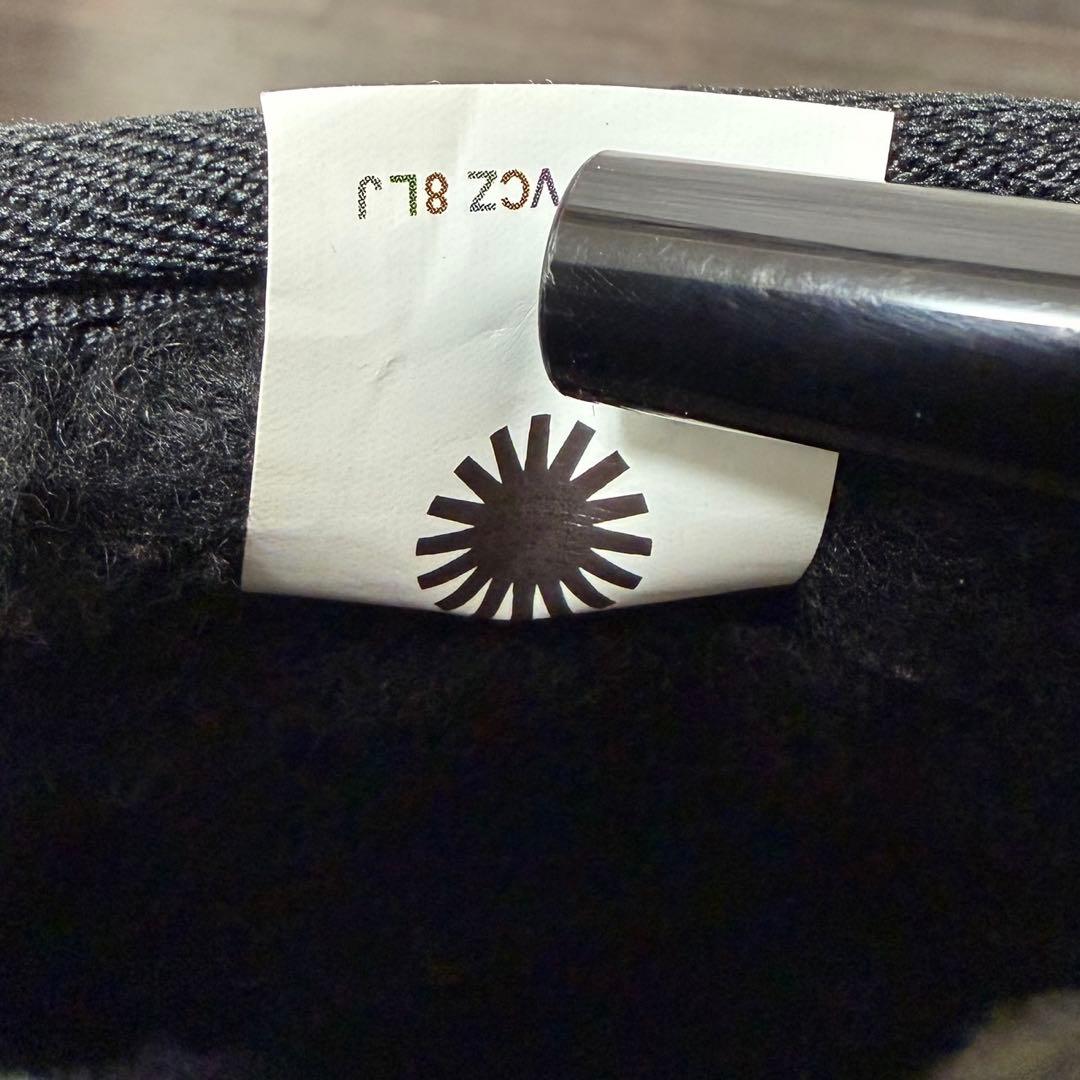 UGG クラシックウルトラミニプラットフォーム 黒 24cm