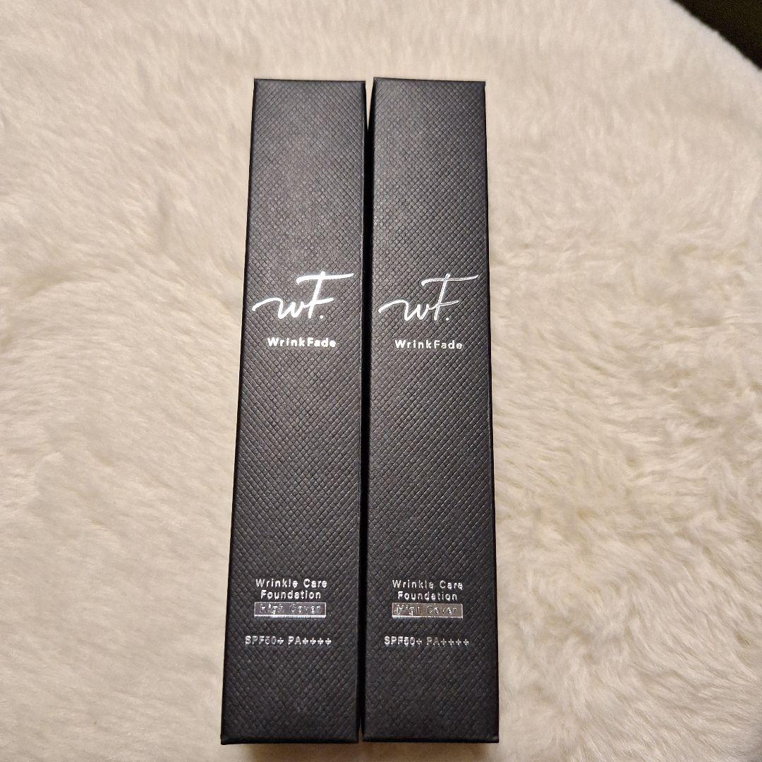 WrinkFade〈ハイカバー〉薬用リンクルカバーファンデーション2点セット