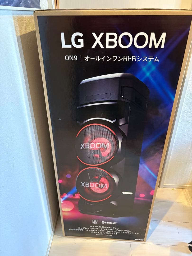 LG XBOOM ON9 ワイヤレススピーカー
