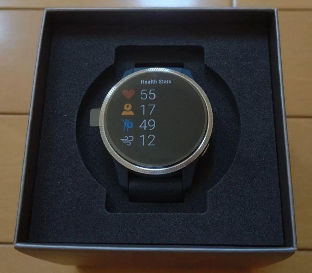 【最終値下げ】GARMIN VENU Granite Blue Silver