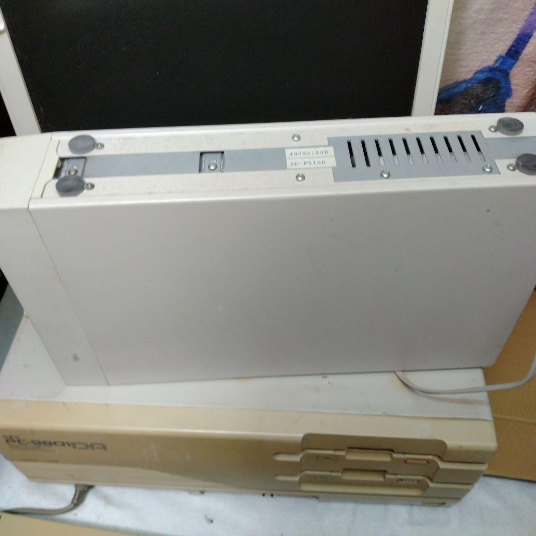 ■PC-98 5インチ外付けFDD AD-F51SR シングルドライブ ジャンク
