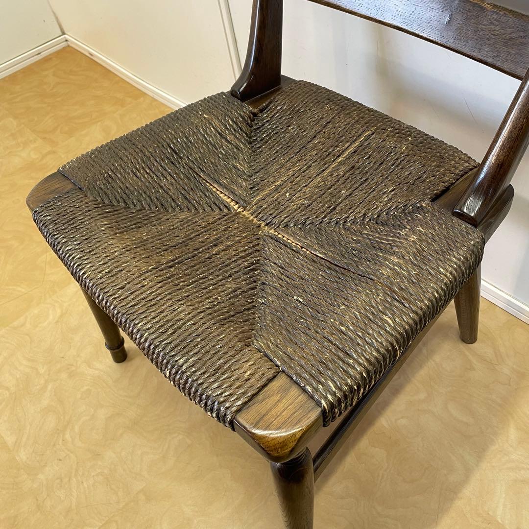 柏木工 チェア① ペーパーコード ウィルダネス 椅子 イス いす アンティーク調