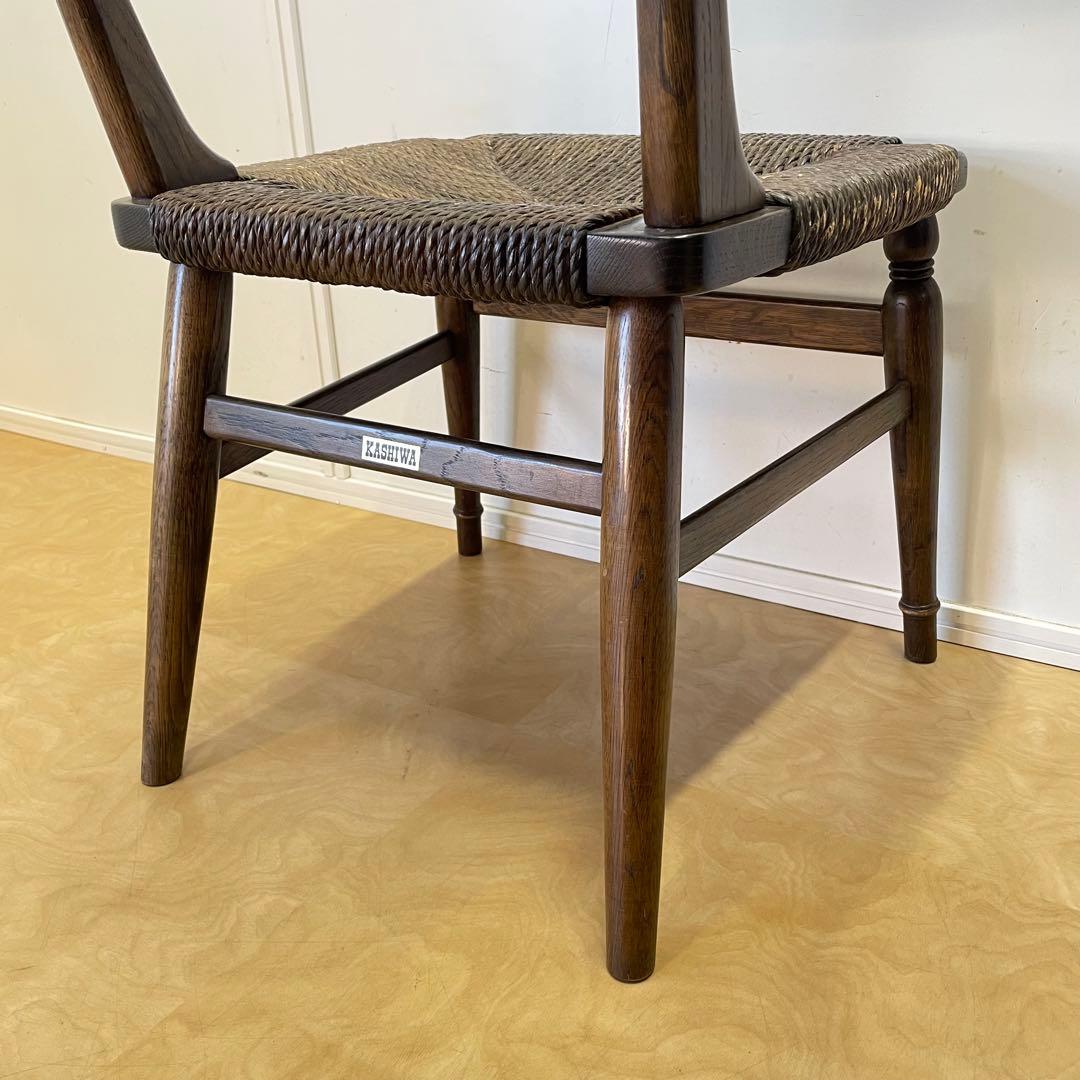柏木工 チェア① ペーパーコード ウィルダネス 椅子 イス いす アンティーク調