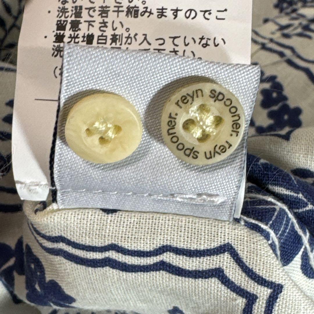 美品⭐️Reyn Spooner レインスプーナー 総柄アロハシャツ S 米国製