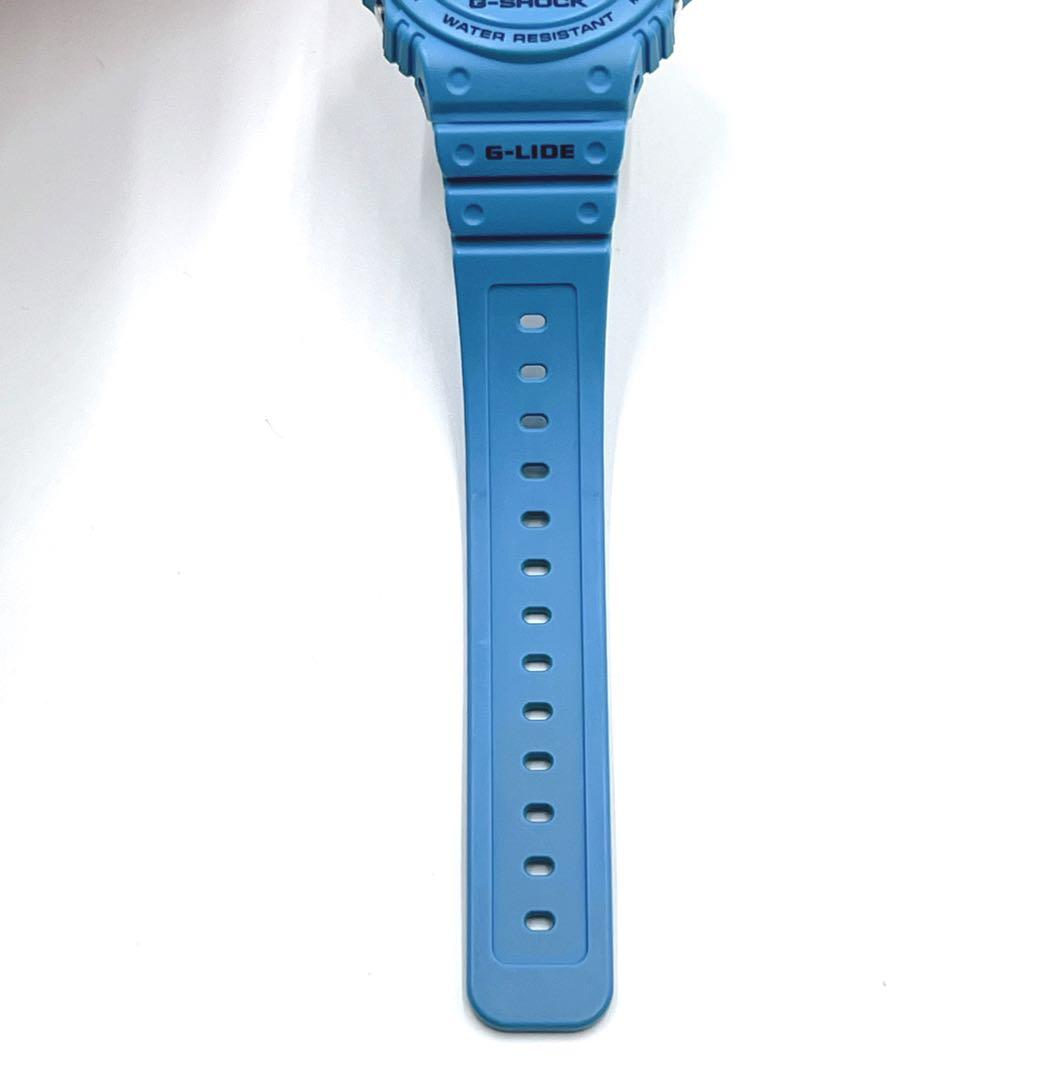 【極美品】 G-SHOCK G-LIDE GWX-5700CS 限定色ブルー