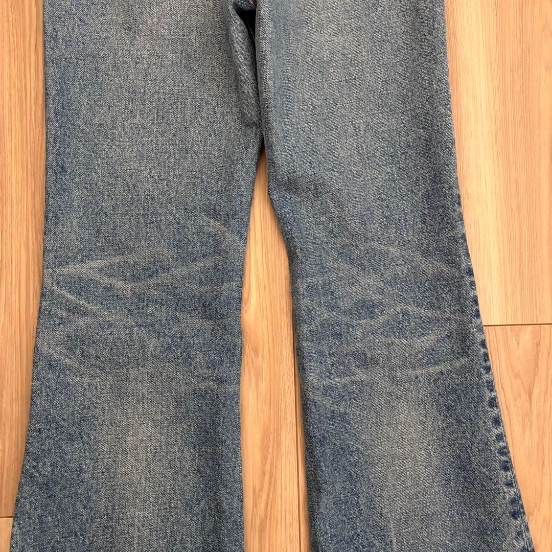 MOUSSY マウジー MVS FLARE フレアデニム BLUE ブルー 22