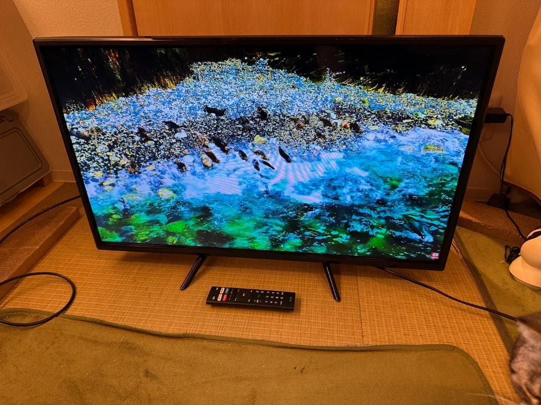 ASTEX　32型 チューナーレス テレビ AI-32TLS　Netflix可！